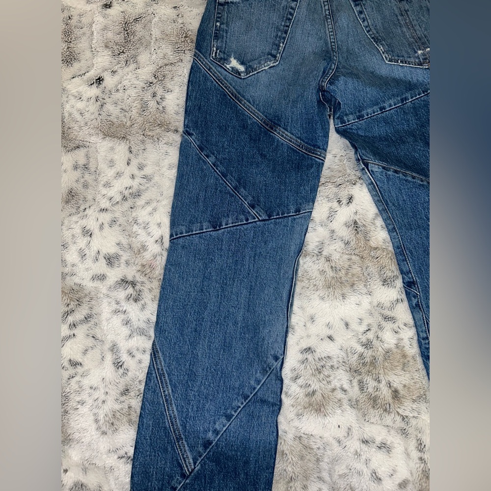 🆕 NWT Frame Denim | Le Hollywood Straight Mix Sarbonne | Size 26 - Picture 14 of 16